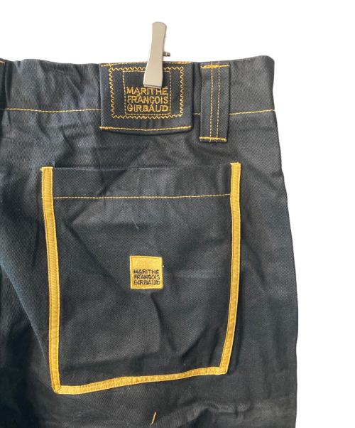 MARITHE+FRANCOIS GIRBAUD（マリテフランソワジルボー）MARITHE+FRANCOIS GIRBAUD (マリテフランソワジルボー) TAPED SHUTTLE JEAN ブラック サイズ:42の古着・服飾アイテム