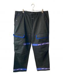 MARITHE+FRANCOIS GIRBAUD（マリテフランソワジルボー）の古着「TAPED SHUTTLE JEAN」｜ブラック