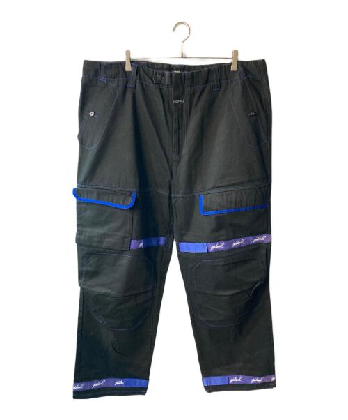 MARITHE+FRANCOIS GIRBAUD（マリテフランソワジルボー）MARITHE+FRANCOIS GIRBAUD (マリテフランソワジルボー) TAPED SHUTTLE JEAN ブラック サイズ:42の古着・服飾アイテム