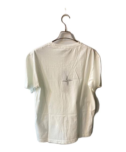 STONE ISLAND（ストーンアイランド）STONE ISLAND (ストーンアイランド) Tシャツ ホワイト サイズ:M 未使用品の古着・服飾アイテム
