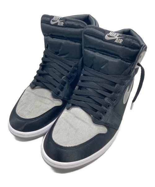 NIKE（ナイキ）NIKE (ナイキ) AIR JORDAN 1 RETRO HI OG ブラック×グレー サイズ:29㎝の古着・服飾アイテム