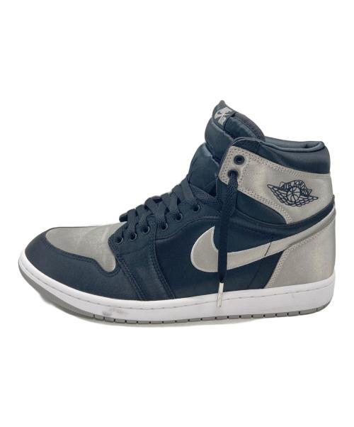 NIKE（ナイキ）NIKE (ナイキ) AIR JORDAN 1 RETRO HI OG ブラック×グレー サイズ:29㎝の古着・服飾アイテム