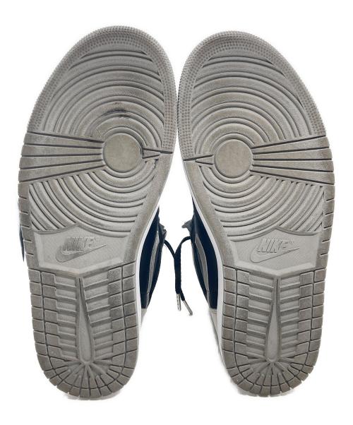 NIKE（ナイキ）NIKE (ナイキ) AIR JORDAN 1 RETRO HI OG ブラック×グレー サイズ:29㎝の古着・服飾アイテム