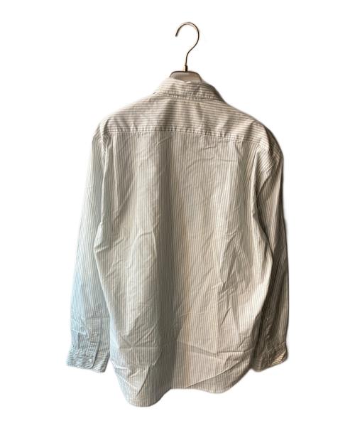 THE NORTH FACE（ザ ノース フェイス）THE NORTH FACE (ザ ノース フェイス) ノーザンハリアーシャツ グレー×ホワイト サイズ:Lの古着・服飾アイテム