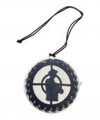 SUPREME×UNDERCOVERシュプリーム×アンダーカバー）の古着「Public Enemy Medallion Pouch」｜ブラック×ホワイト