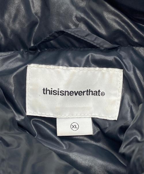 thisisneverthat（ディスイズネバーザット）thisisneverthat (ディスイズネバーザット) PERTEXR T ダウン ジャケット ネイビー サイズ:XLの古着・服飾アイテム