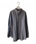 Graphpaper（グラフペーパー）の古着「オックスフォードオーバーサイズボタンダウンシャツ」｜グレー