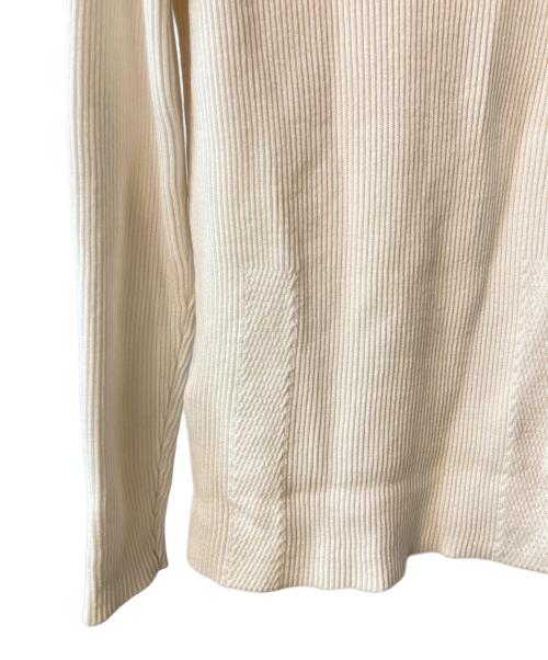 STONE ISLAND（ストーンアイランド）STONE ISLAND (ストーンアイランド) クルーネックニット ホワイト サイズ:Lの古着・服飾アイテム