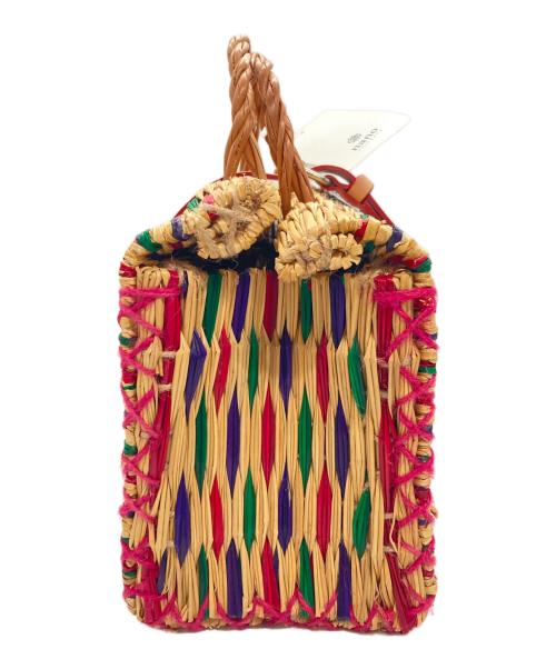 nano・universe（ナノ・ユニバース）nano・universe (ナノ・ユニバース) カゴバッグ ベージュ 未使用品の古着・服飾アイテム