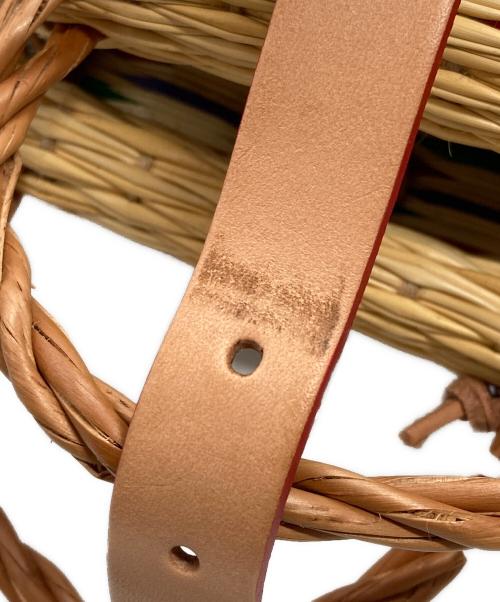 nano・universe（ナノ・ユニバース）nano・universe (ナノ・ユニバース) カゴバッグ ベージュ 未使用品の古着・服飾アイテム