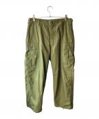 RE-PURPOSEリパーパス）の古着「US ARMY Fatigue Pants」｜グリーン