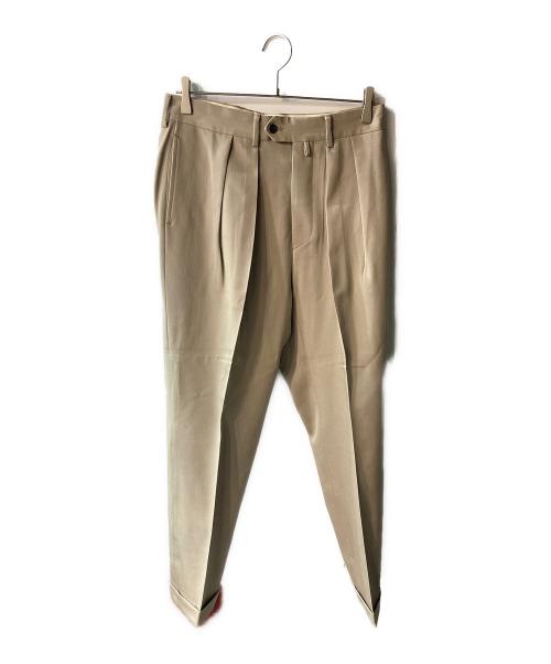 NEAT（ニート）NEAT (ニート) 2タックスラックス ベージュ サイズ:46の古着・服飾アイテム