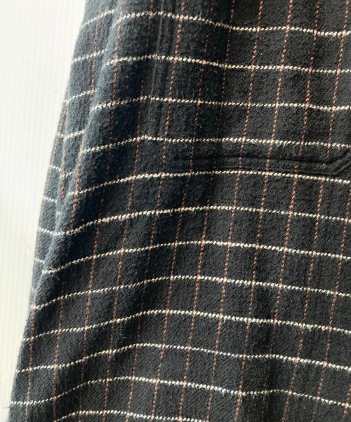 KAPTAIN SUNSHINE（キャプテンサンシャイン）KAPTAIN SUNSHINE (キャプテンサンシャイン) Open Collar Shirt ブラック サイズ:40の古着・服飾アイテム