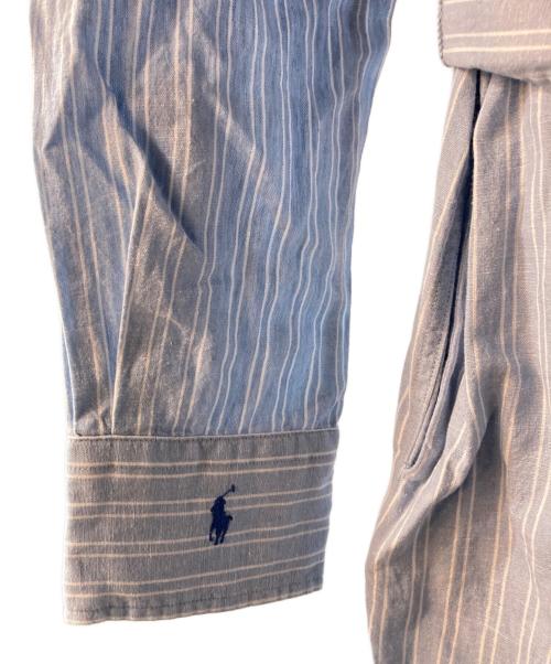POLO RALPH LAUREN（ポロ・ラルフローレン）POLO RALPH LAUREN (ポロ・ラルフローレン) シャツワンピース スカイブルー サイズ:4の古着・服飾アイテム