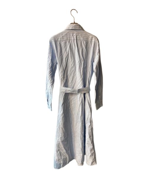 POLO RALPH LAUREN（ポロ・ラルフローレン）POLO RALPH LAUREN (ポロ・ラルフローレン) シャツワンピース スカイブルー サイズ:4の古着・服飾アイテム