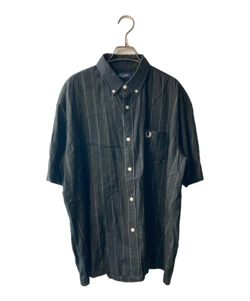 FRED PERRY（フレッドペリー）FRED PERRY (フレッドペリー) シャツ ブラック サイズ:Lの古着・服飾アイテム