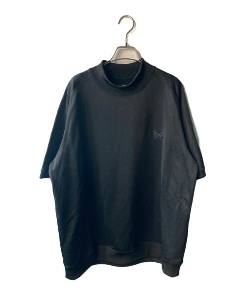 Needles（ニードルズ）Needles (ニードルズ) S/S Mock Neck Tee ブラック サイズ:Lの古着・服飾アイテム