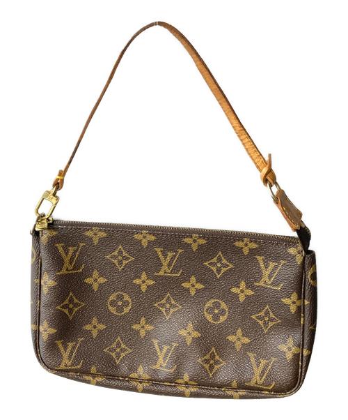 LOUIS VUITTON（ルイ ヴィトン）LOUIS VUITTON (ルイ ヴィトン) ポーチ ブラウンの古着・服飾アイテム