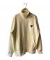 PLAY COMME des GARCONS（プレイコムデギャルソン）の古着「ハートロゴトラックジャケット」｜アイボリー