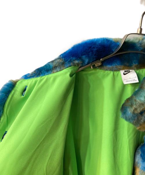 NIKE（ナイキ）NIKE (ナイキ) AS W NSW FX FUR AOP JKT NSW COURT ブルー サイズ:Lの古着・服飾アイテム