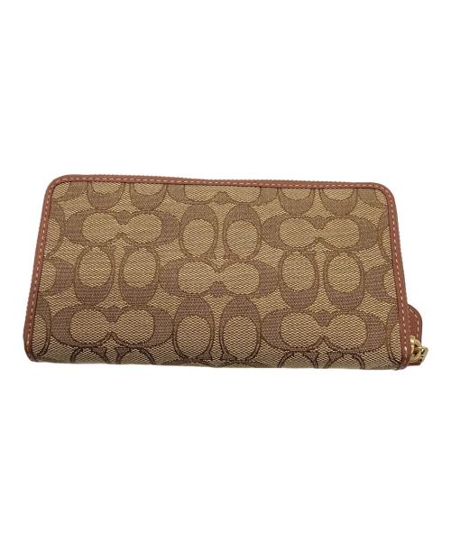 COACH（コーチ）COACH (コーチ) Disney (ディズニー) 長財布 ブラウンの古着・服飾アイテム