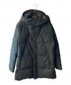 gotairiku五大陸）の古着「MINOTECH メランジラミネート ダウンコート」｜ブラック