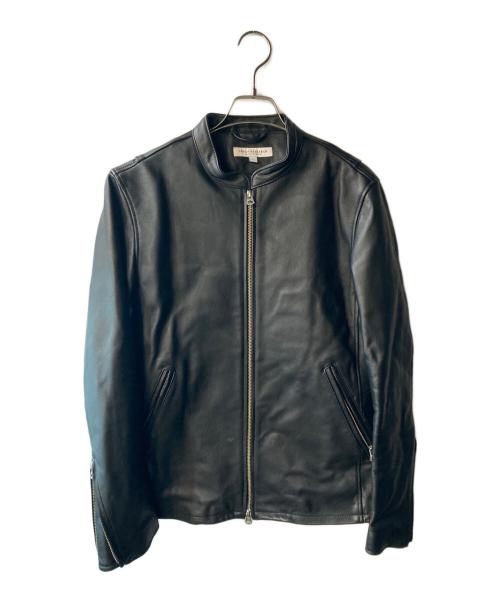 URBAN RESEARCH（アーバンリサーチ）URBAN RESEARCH (アーバンリサーチ) UKラムレザーシングルライダース ブラック サイズ:Lの古着・服飾アイテム