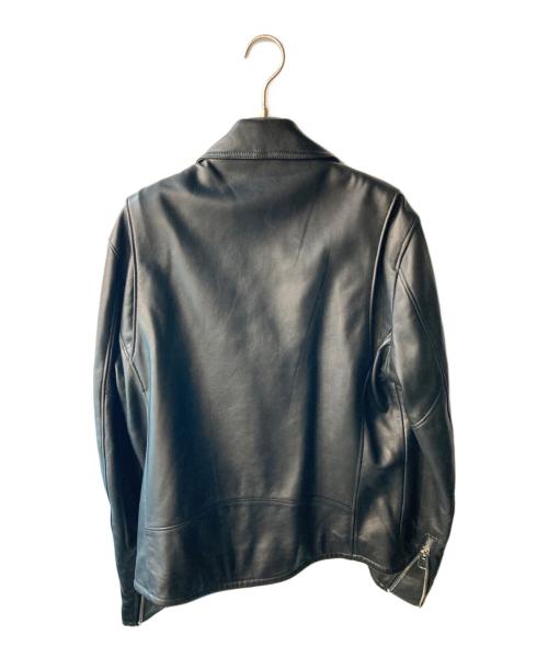 JACKROSE（ジャックローズ）JACKROSE (ジャックローズ) ダブルライダースジャケット ブラック サイズ:4の古着・服飾アイテム