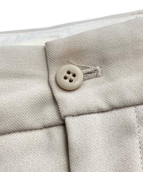 THE SHINZONE（ザ シンゾーン）THE SHINZONE (ザ シンゾーン) CENTER PRESS PANTS アイボリー サイズ:Mの古着・服飾アイテム