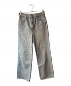 upper hightsアッパーハイツ）の古着「デニムパンツ」｜グレー