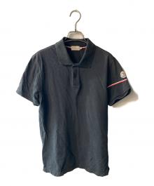 MONCLER（モンクレール）の古着「ポロシャツ」｜ブラック