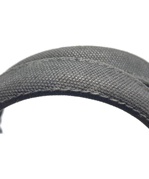 PRADA（プラダ）PRADA (プラダ) カナパ ビジュースタッズ トートバッグ ブラックの古着・服飾アイテム