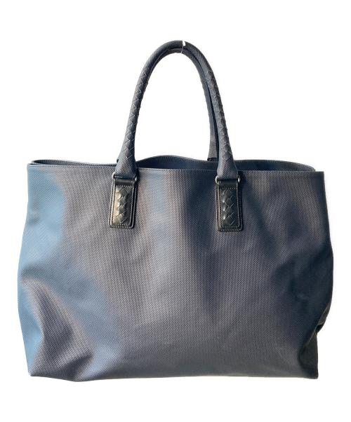 BOTTEGA VENETA（ボッテガベネタ）BOTTEGA VENETA (ボッテガベネタ) マルコポーロ トートバッグ ネイビーの古着・服飾アイテム