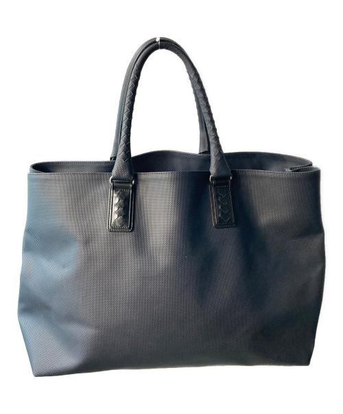 BOTTEGA VENETA（ボッテガベネタ）BOTTEGA VENETA (ボッテガベネタ) マルコポーロ トートバッグ ネイビーの古着・服飾アイテム