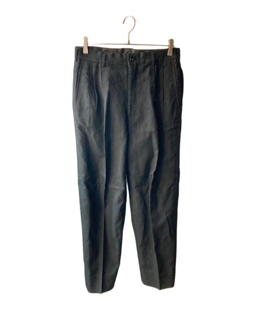 COMME des GARCONS HOMME（コムデギャルソン オム）COMME des GARCONS HOMME (コムデギャルソン オム) タックパンツ ブラック サイズ:Mの古着・服飾アイテム