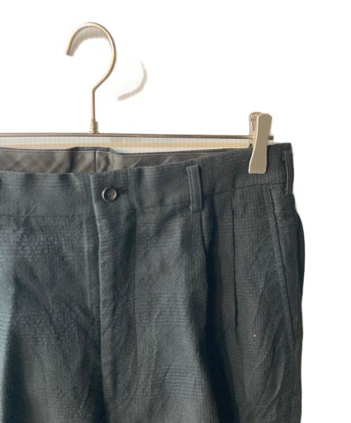 COMME des GARCONS HOMME（コムデギャルソン オム）COMME des GARCONS HOMME (コムデギャルソン オム) タックパンツ ブラック サイズ:Mの古着・服飾アイテム