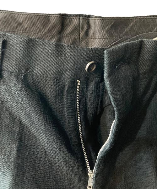 COMME des GARCONS HOMME（コムデギャルソン オム）COMME des GARCONS HOMME (コムデギャルソン オム) タックパンツ ブラック サイズ:Mの古着・服飾アイテム
