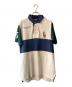 POLO RALPH LAUREN（ポロ・ラルフローレン）の古着「ポロシャツ」｜ホワイト×グリーン