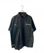 WIND AND SEAウィンダンシー）の古着「Geek Home Work Shirt」｜ブラック