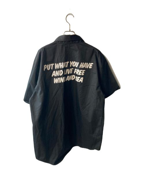 WIND AND SEA（ウィンダンシー）WIND AND SEA (ウィンダンシー) Geek Home Work Shirt ブラック サイズ:XLの古着・服飾アイテム
