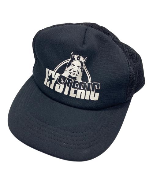 Hysteric Glamour（ヒステリックグラマー）Hysteric Glamour (ヒステリックグラマー) メッシュキャップ ブラックの古着・服飾アイテム