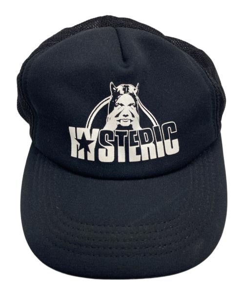 Hysteric Glamour（ヒステリックグラマー）Hysteric Glamour (ヒステリックグラマー) メッシュキャップ ブラックの古着・服飾アイテム