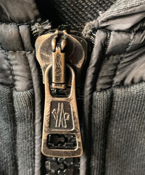 MONCLER（モンクレール）MONCLER (モンクレール) MAGLIA CARDIGAN ブラック サイズ:Mの古着・服飾アイテム