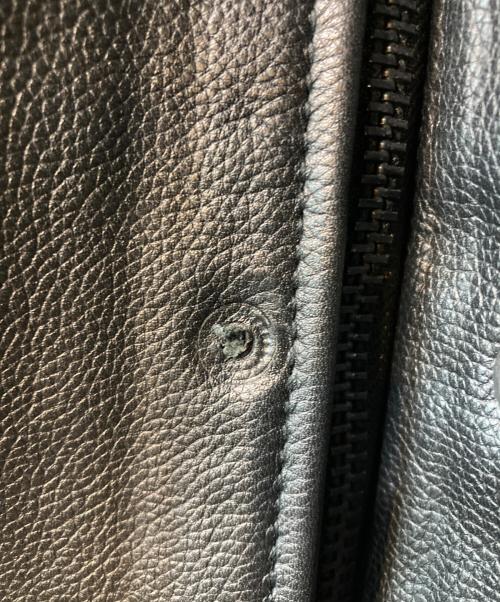 Denham（デンハム）Denham (デンハム) レザーブルゾン ブラック サイズ:Lの古着・服飾アイテム