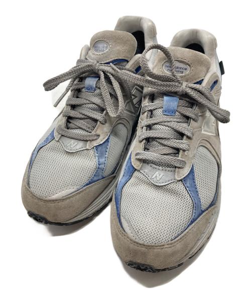 NEW BALANCE（ニューバランス）NEW BALANCE (ニューバランス) スニーカー ブルー×グレー サイズ:27cmの古着・服飾アイテム