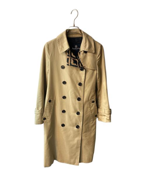 Aquascutum（アクアスキュータム）Aquascutum (アクアスキュータム) コート ベージュ サイズ:表記なしの古着・服飾アイテム