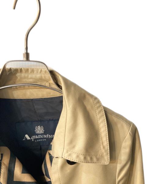 Aquascutum（アクアスキュータム）Aquascutum (アクアスキュータム) コート ベージュ サイズ:表記なしの古着・服飾アイテム