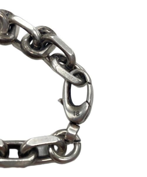 GUCCI（グッチ）GUCCI (グッチ) インターロッキングG チェーンブレスレット サイズ:18の古着・服飾アイテム