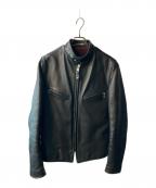SCHOTT BROS.ショット）の古着「641XXシングルライダースジャケット」｜ブラック