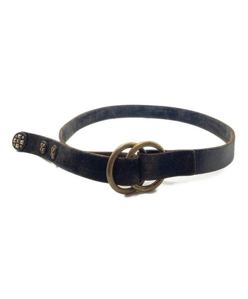 CALEE（キャリー）CALEE (キャリー) スタッズリングベルト ブラックの古着・服飾アイテム